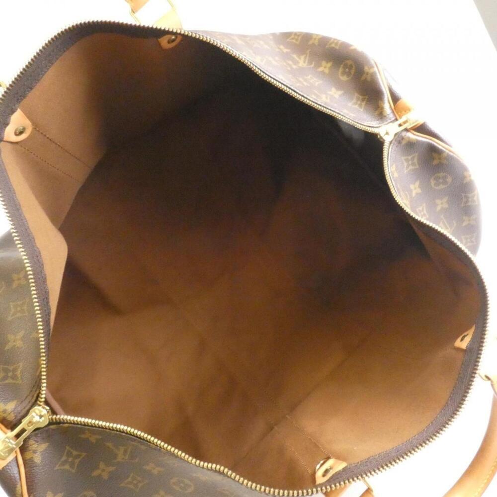 LOUIS VUITTON Brown Monogram Keepall 60 Boston Bag - Picture 9 of 10